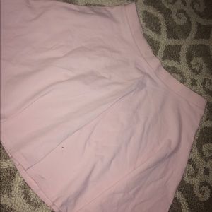 Light pink skater skirt